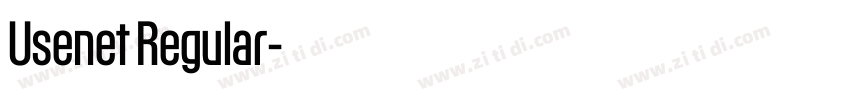 Usenet Regular字体转换 Usenet Regular字体转换